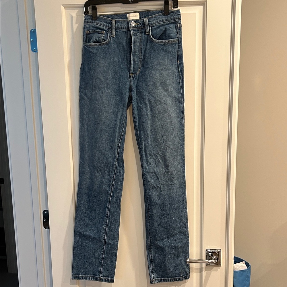 Classic Blue women’s straight leg, Favorite Daughter, Vivi